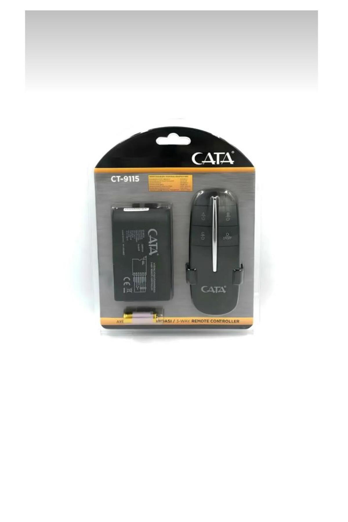 CT-9115 3’lü Avize Kumandası 3x1000W Üçlü aydınlatma Kumandası 3 Kanal