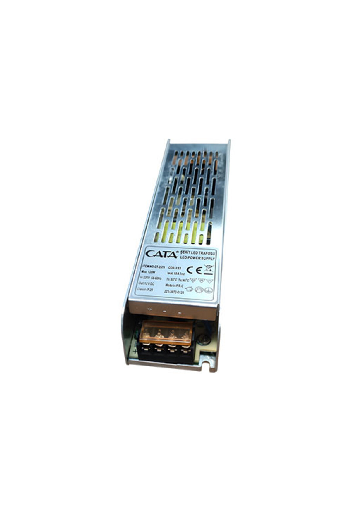 Ct-2576 10 Amper Slim Şerit Led Trafosu 120w