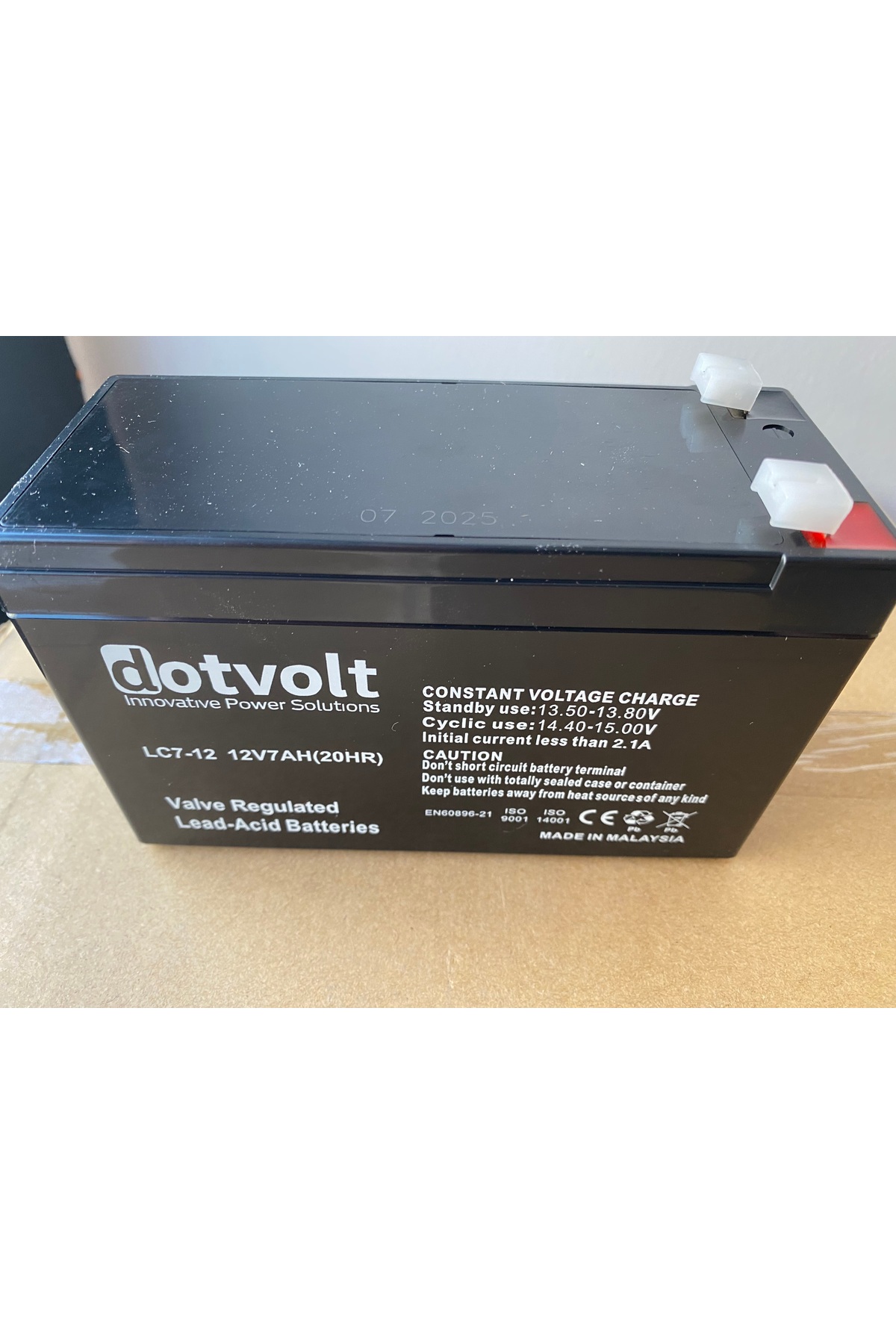 LC 12V 7 AH KURU TİP AKÜ